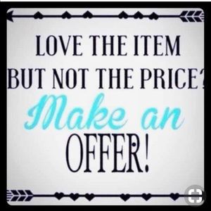 Make me an offer I can’t resist!